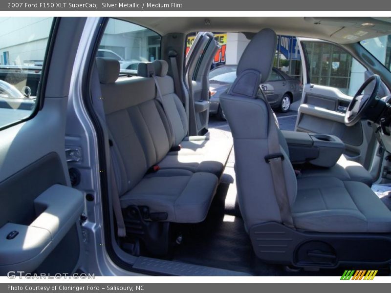 Silver Metallic / Medium Flint 2007 Ford F150 XLT SuperCab