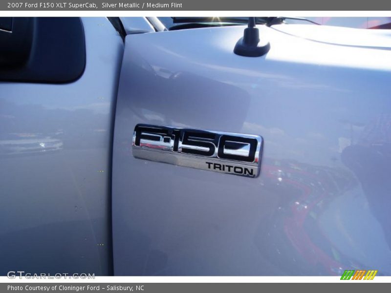 Silver Metallic / Medium Flint 2007 Ford F150 XLT SuperCab