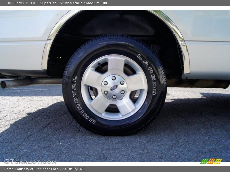 Silver Metallic / Medium Flint 2007 Ford F150 XLT SuperCab