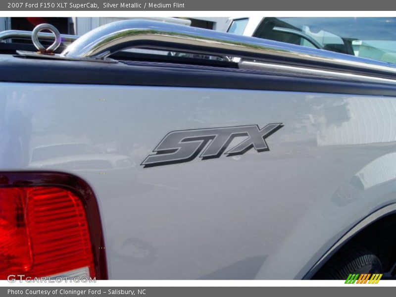 Silver Metallic / Medium Flint 2007 Ford F150 XLT SuperCab