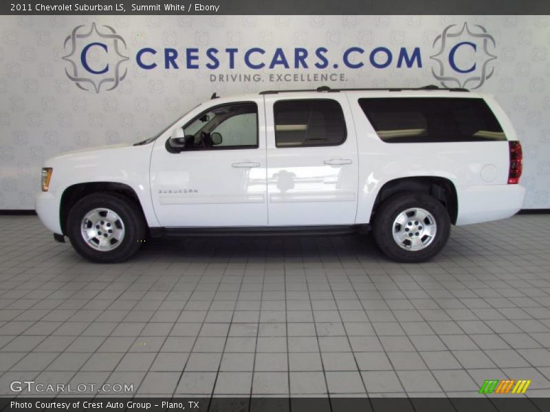 Summit White / Ebony 2011 Chevrolet Suburban LS