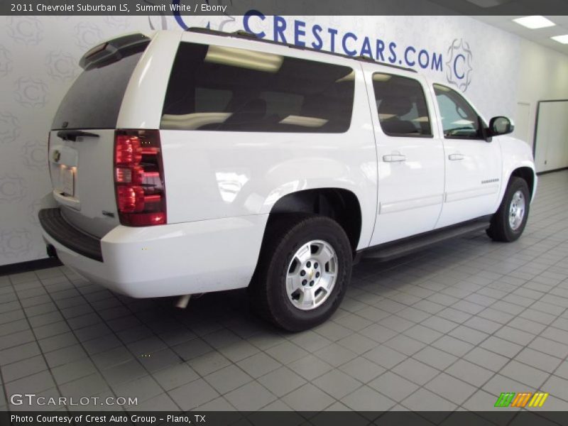 Summit White / Ebony 2011 Chevrolet Suburban LS