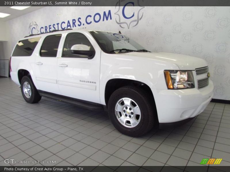 Summit White / Ebony 2011 Chevrolet Suburban LS