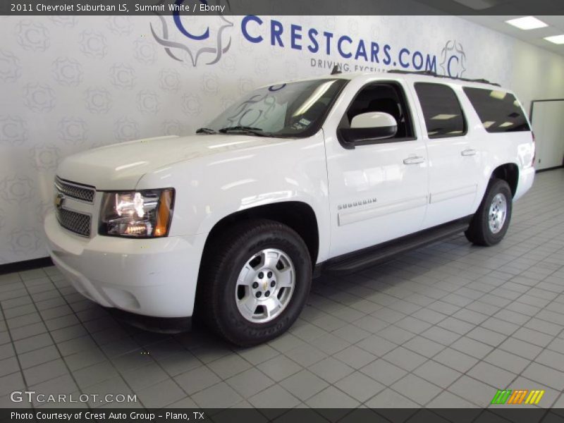 Summit White / Ebony 2011 Chevrolet Suburban LS