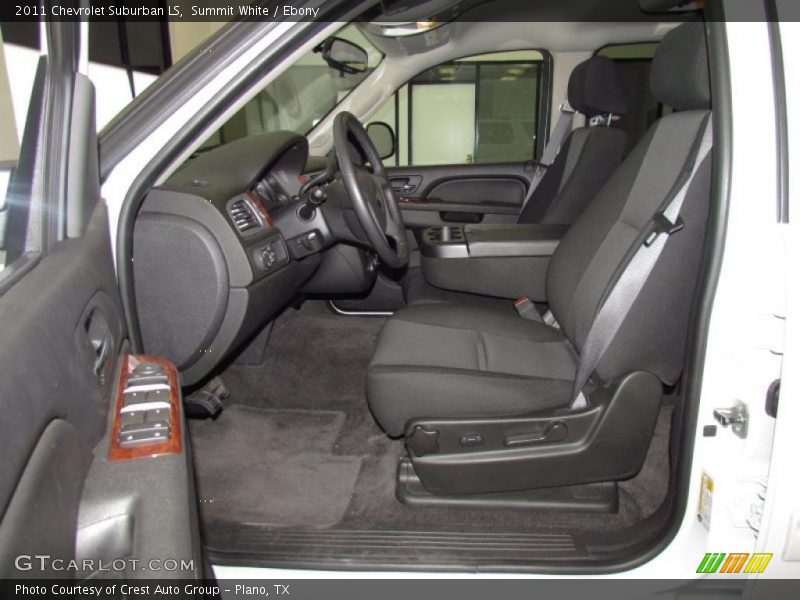 Summit White / Ebony 2011 Chevrolet Suburban LS