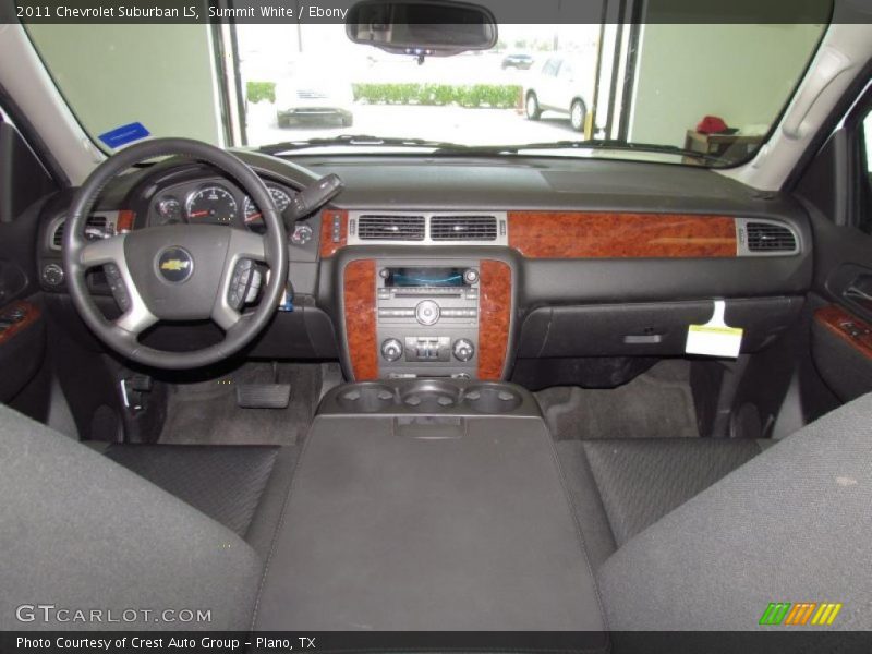 Summit White / Ebony 2011 Chevrolet Suburban LS