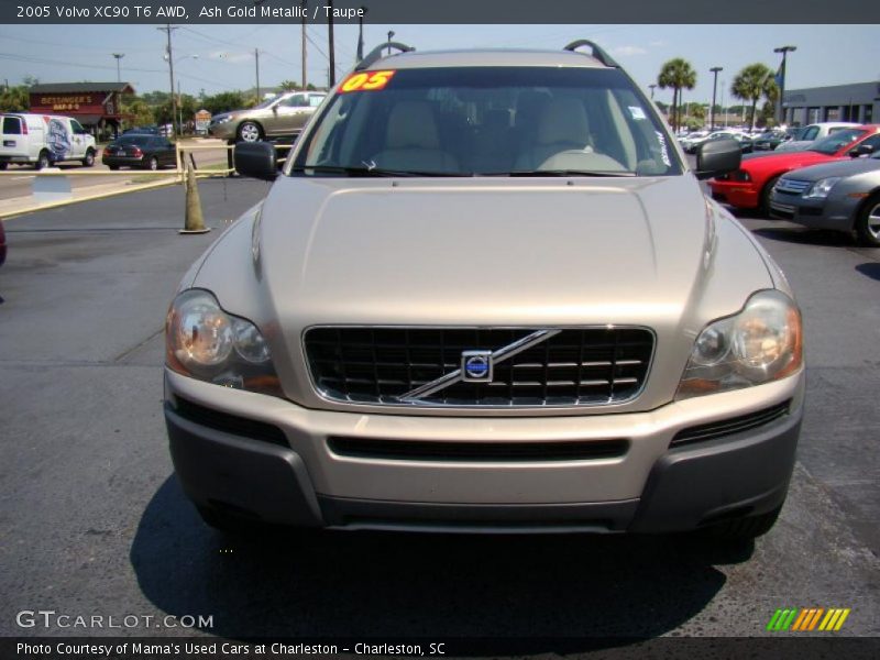 Ash Gold Metallic / Taupe 2005 Volvo XC90 T6 AWD