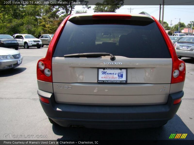 Ash Gold Metallic / Taupe 2005 Volvo XC90 T6 AWD