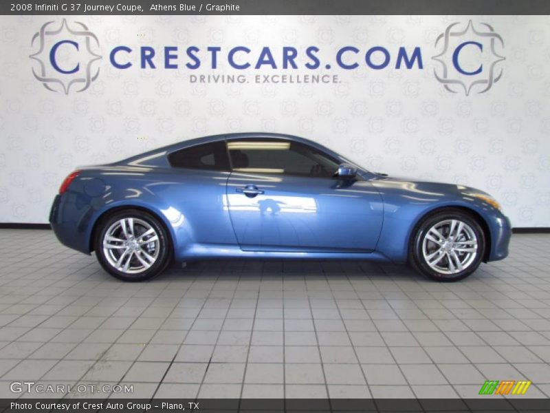 Athens Blue / Graphite 2008 Infiniti G 37 Journey Coupe