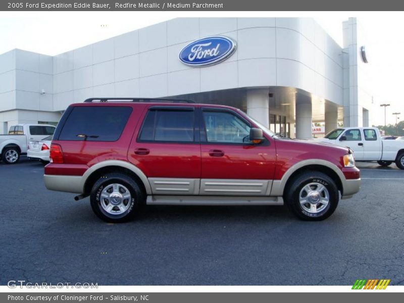 Redfire Metallic / Medium Parchment 2005 Ford Expedition Eddie Bauer