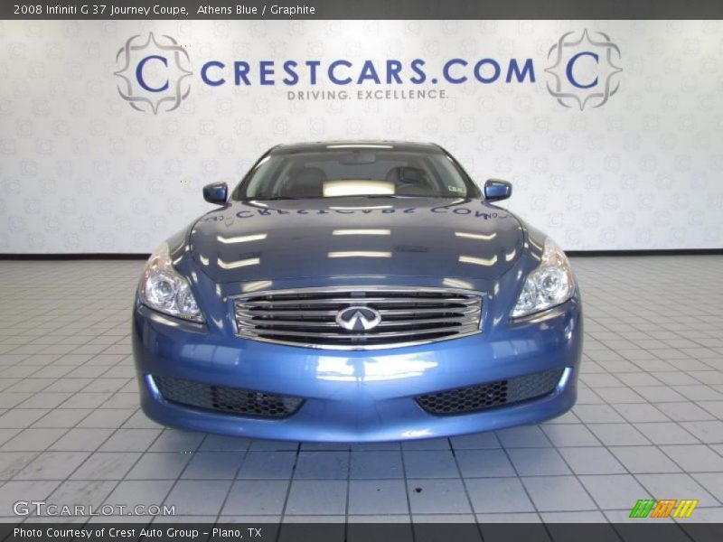 Athens Blue / Graphite 2008 Infiniti G 37 Journey Coupe
