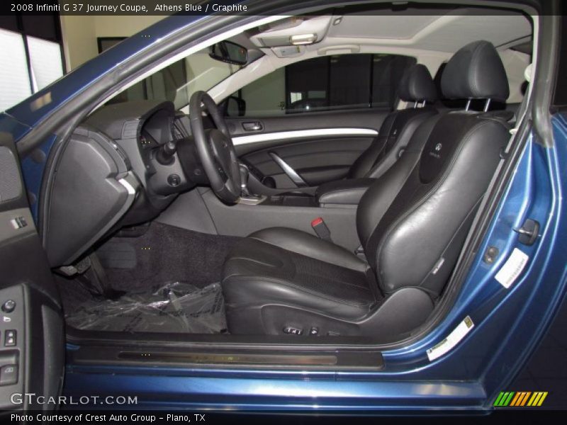 Athens Blue / Graphite 2008 Infiniti G 37 Journey Coupe