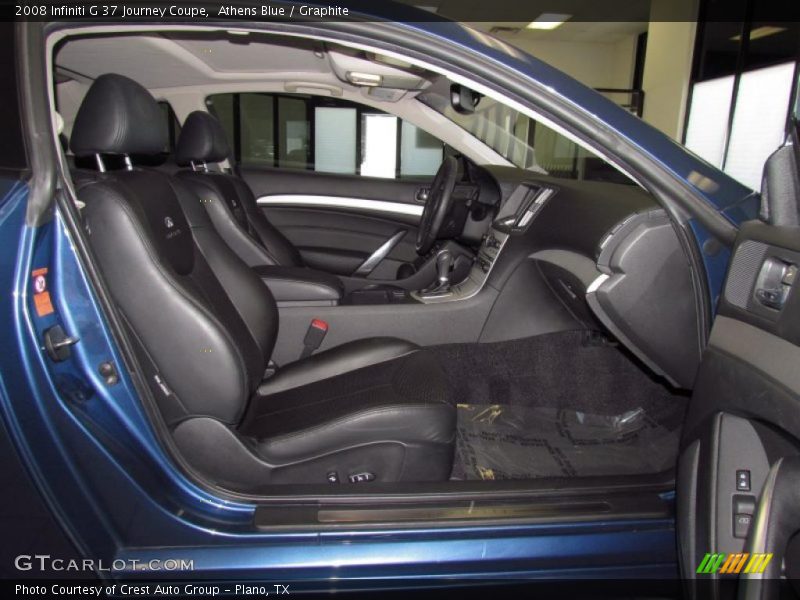 Athens Blue / Graphite 2008 Infiniti G 37 Journey Coupe