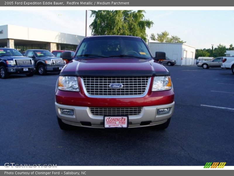 Redfire Metallic / Medium Parchment 2005 Ford Expedition Eddie Bauer