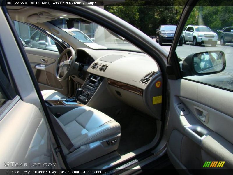 Ash Gold Metallic / Taupe 2005 Volvo XC90 T6 AWD