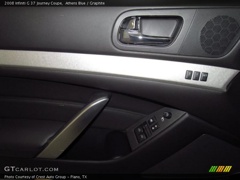 Athens Blue / Graphite 2008 Infiniti G 37 Journey Coupe