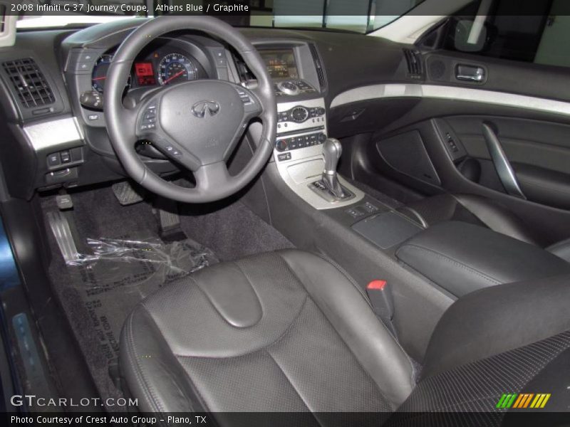 Athens Blue / Graphite 2008 Infiniti G 37 Journey Coupe