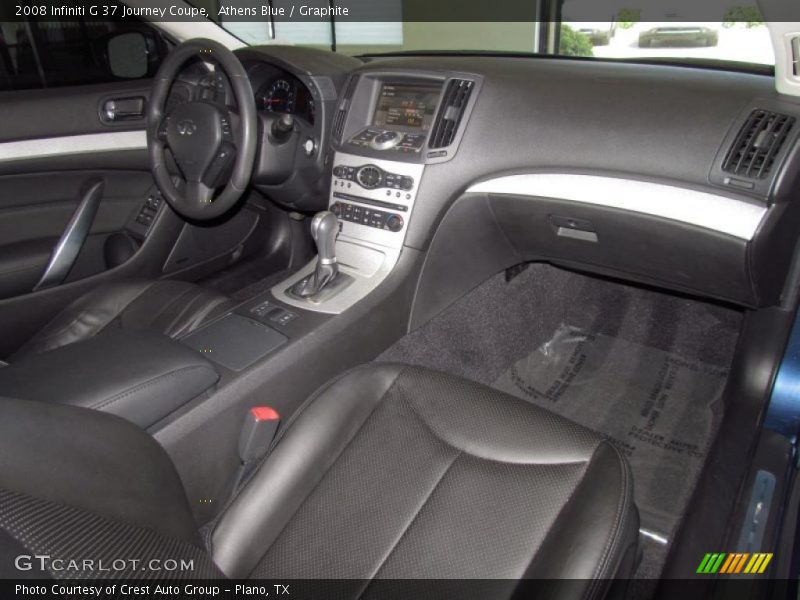 Athens Blue / Graphite 2008 Infiniti G 37 Journey Coupe