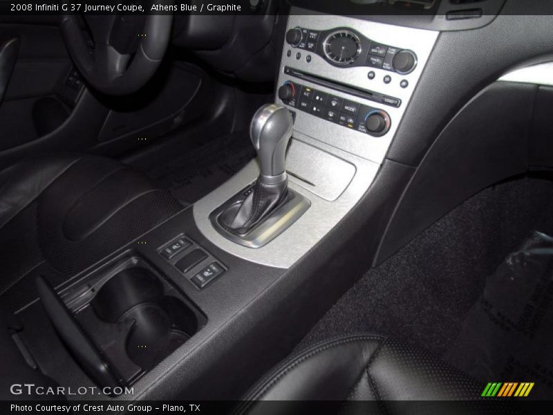 Athens Blue / Graphite 2008 Infiniti G 37 Journey Coupe