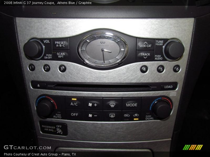 Athens Blue / Graphite 2008 Infiniti G 37 Journey Coupe