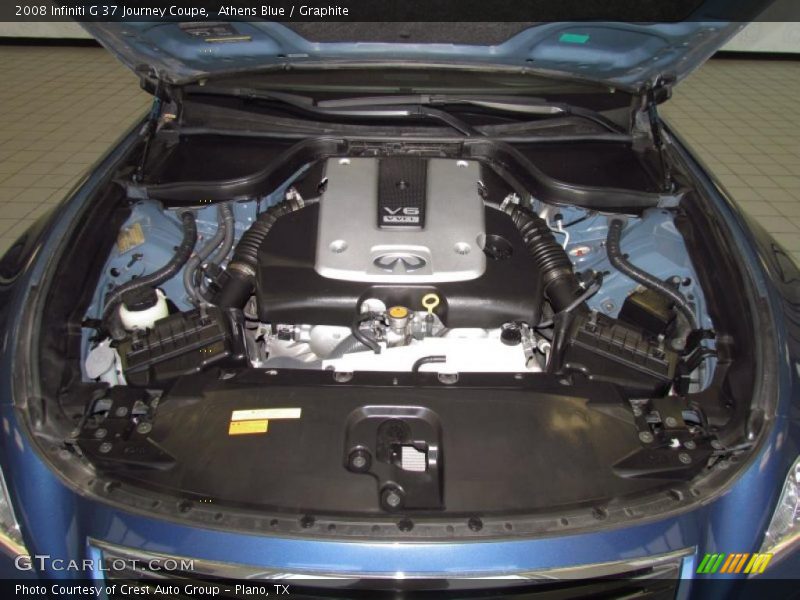 Athens Blue / Graphite 2008 Infiniti G 37 Journey Coupe