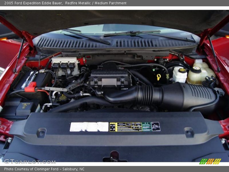 Redfire Metallic / Medium Parchment 2005 Ford Expedition Eddie Bauer