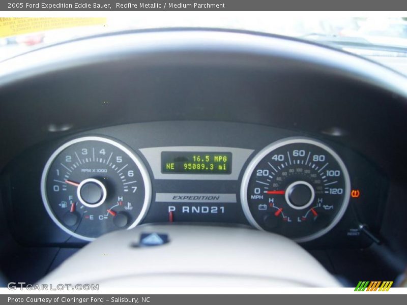 Redfire Metallic / Medium Parchment 2005 Ford Expedition Eddie Bauer