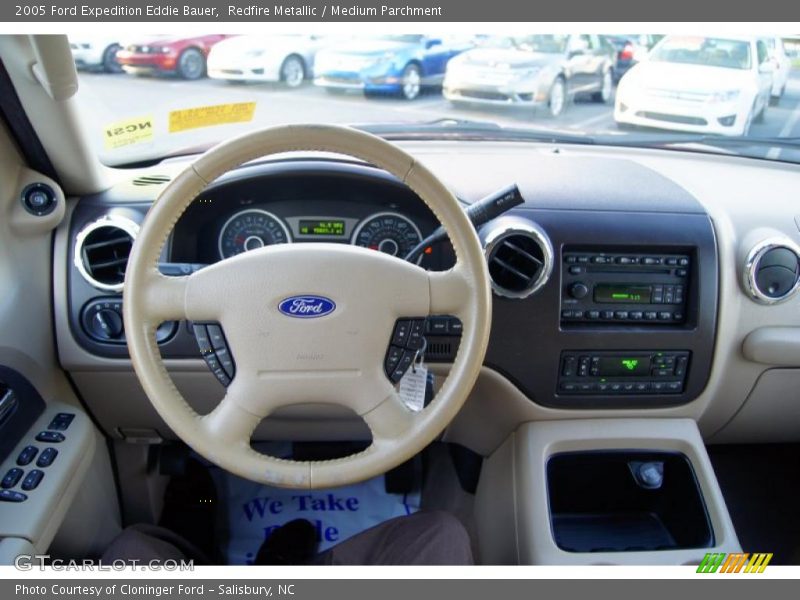 Redfire Metallic / Medium Parchment 2005 Ford Expedition Eddie Bauer