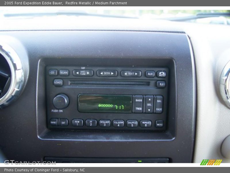 Redfire Metallic / Medium Parchment 2005 Ford Expedition Eddie Bauer