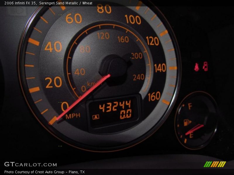 Serengeti Sand Metallic / Wheat 2006 Infiniti FX 35