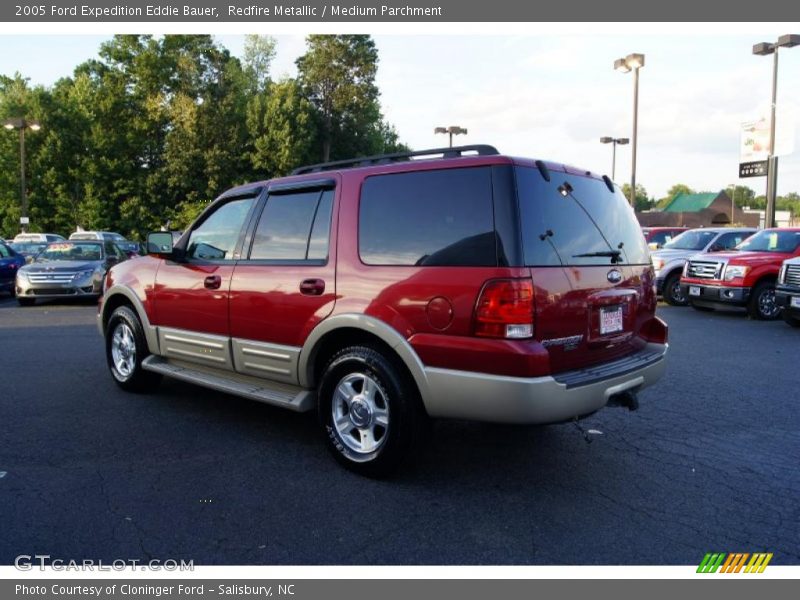 Redfire Metallic / Medium Parchment 2005 Ford Expedition Eddie Bauer