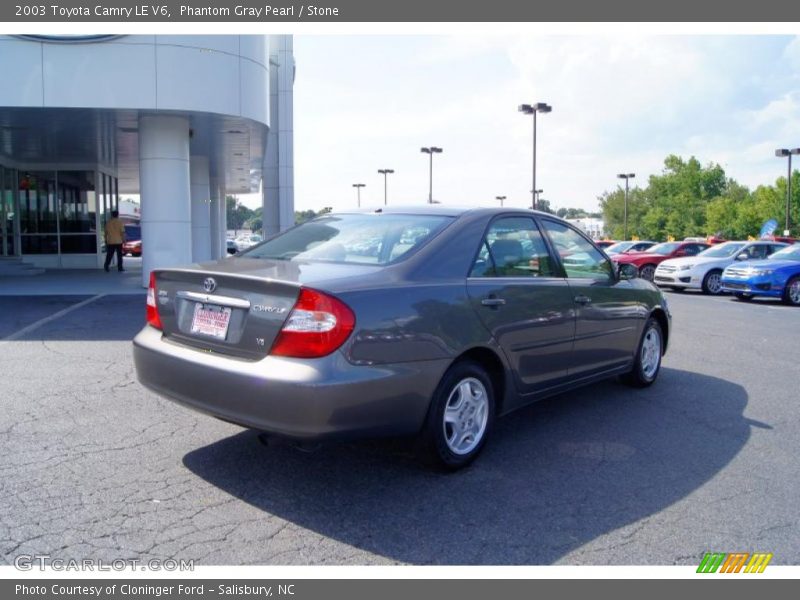 Phantom Gray Pearl / Stone 2003 Toyota Camry LE V6