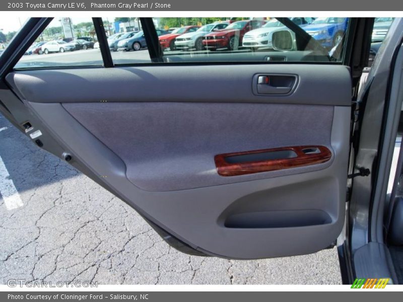 Phantom Gray Pearl / Stone 2003 Toyota Camry LE V6