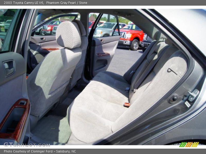 Phantom Gray Pearl / Stone 2003 Toyota Camry LE V6