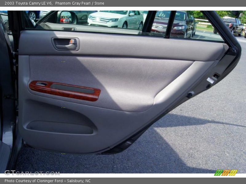 Phantom Gray Pearl / Stone 2003 Toyota Camry LE V6