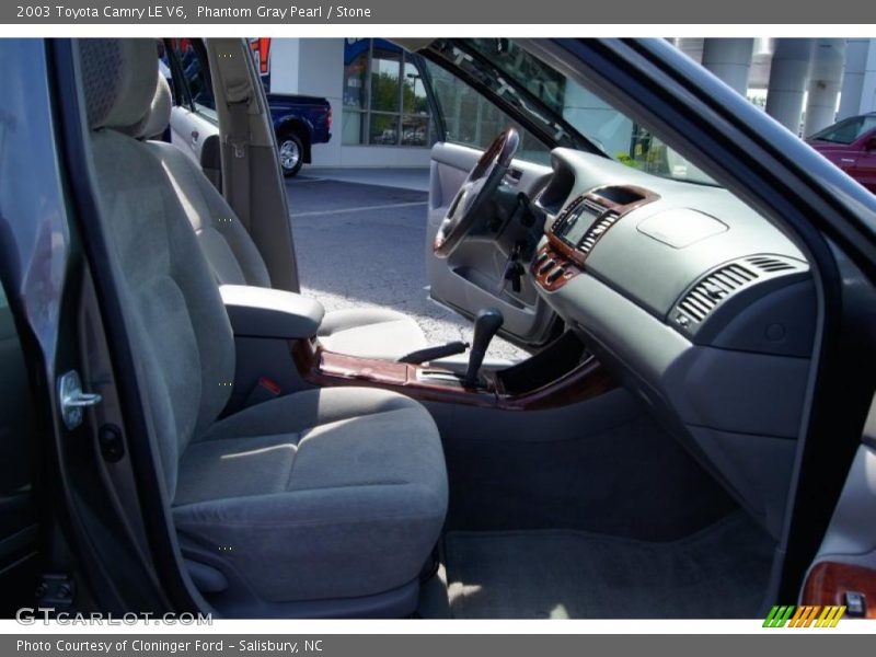 Phantom Gray Pearl / Stone 2003 Toyota Camry LE V6