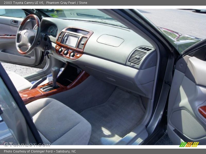 Phantom Gray Pearl / Stone 2003 Toyota Camry LE V6