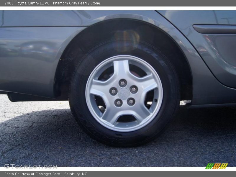Phantom Gray Pearl / Stone 2003 Toyota Camry LE V6
