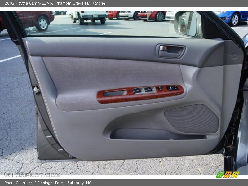 Phantom Gray Pearl / Stone 2003 Toyota Camry LE V6