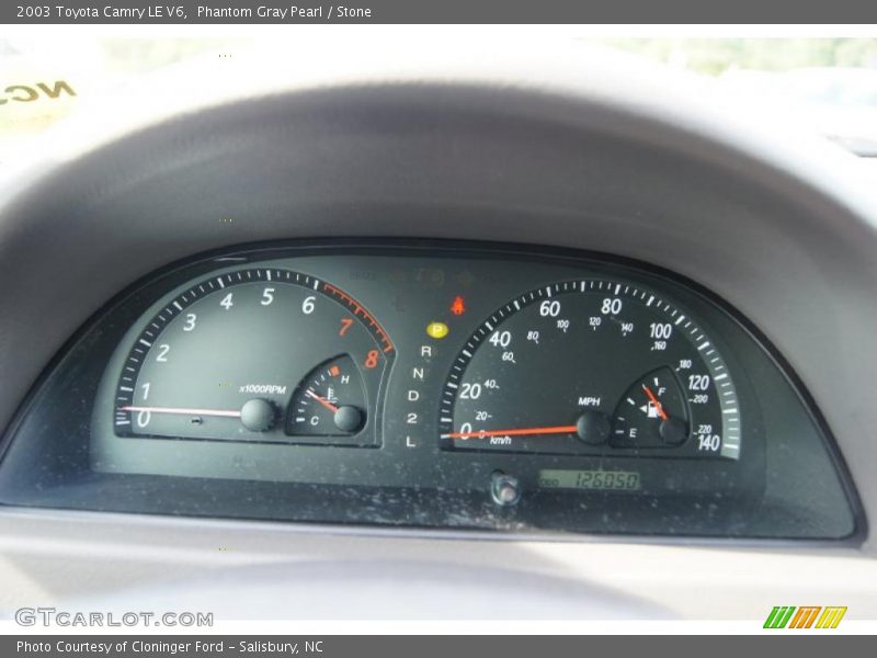 Phantom Gray Pearl / Stone 2003 Toyota Camry LE V6