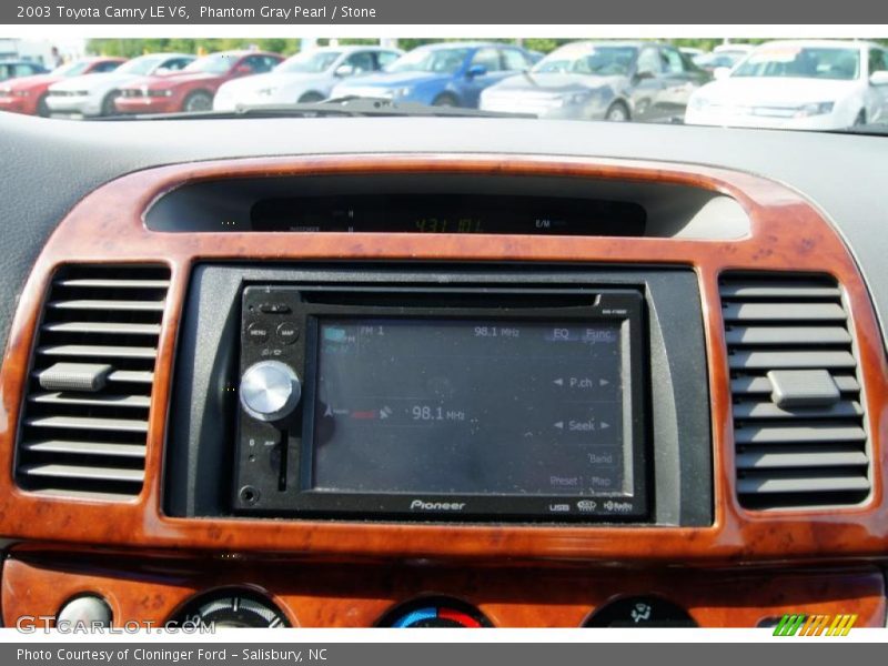 Phantom Gray Pearl / Stone 2003 Toyota Camry LE V6