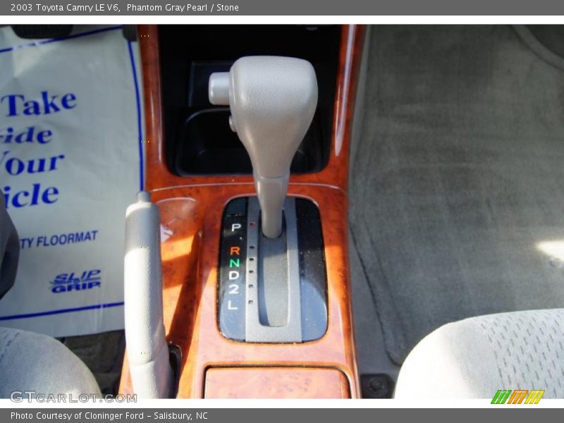 Phantom Gray Pearl / Stone 2003 Toyota Camry LE V6