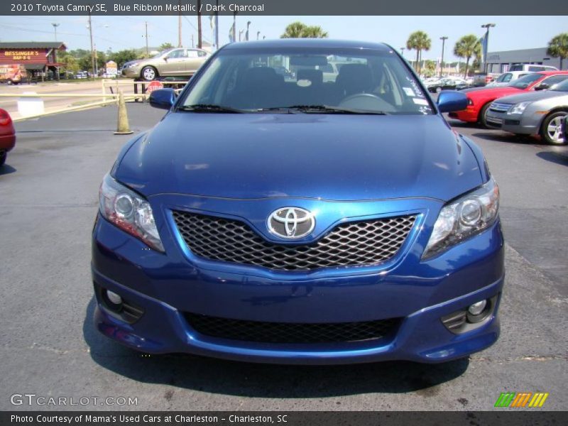 Blue Ribbon Metallic / Dark Charcoal 2010 Toyota Camry SE