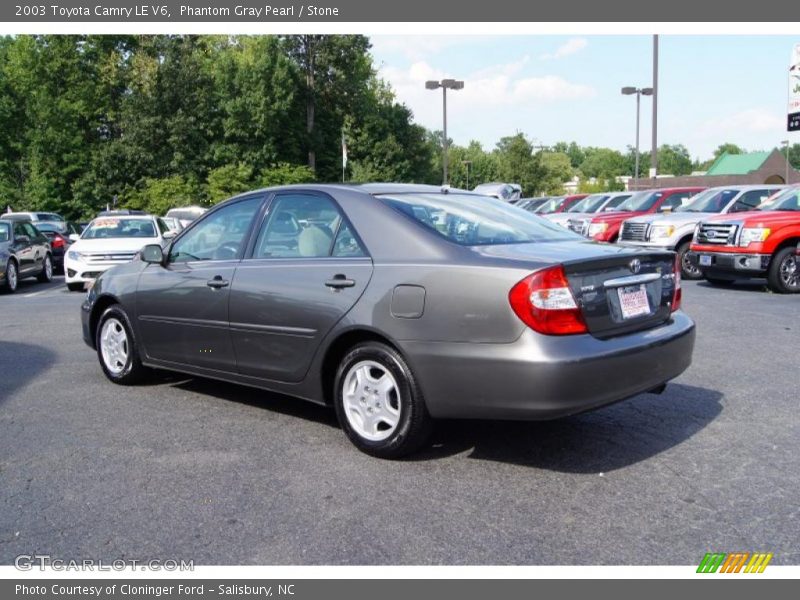 Phantom Gray Pearl / Stone 2003 Toyota Camry LE V6