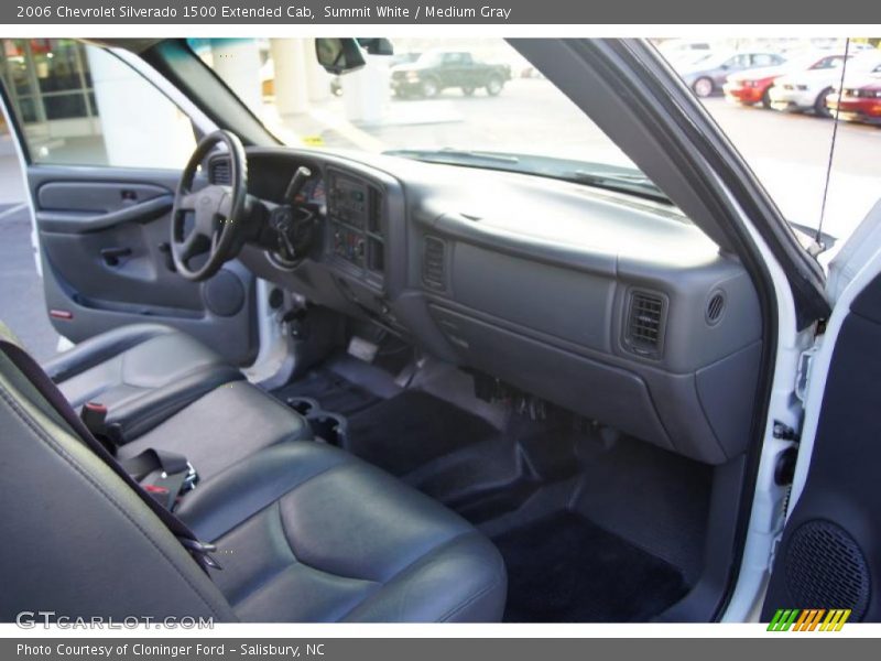 Summit White / Medium Gray 2006 Chevrolet Silverado 1500 Extended Cab