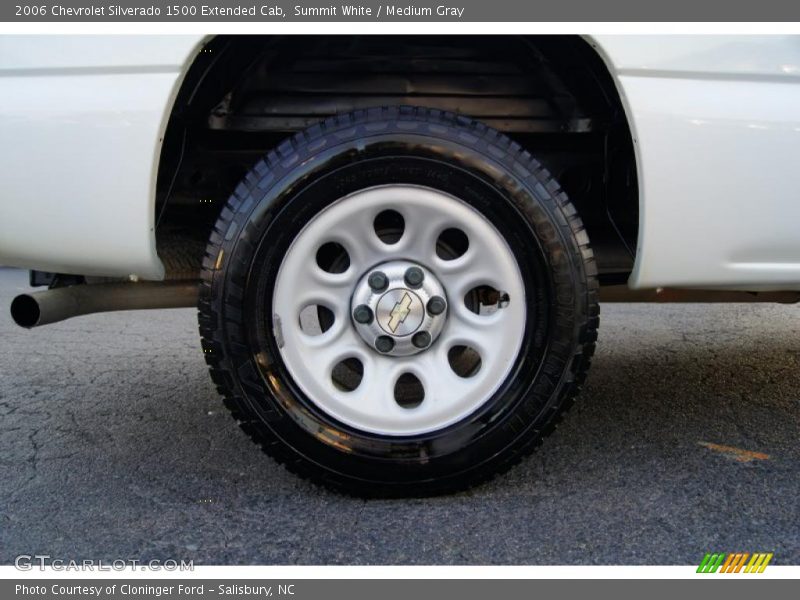 Summit White / Medium Gray 2006 Chevrolet Silverado 1500 Extended Cab