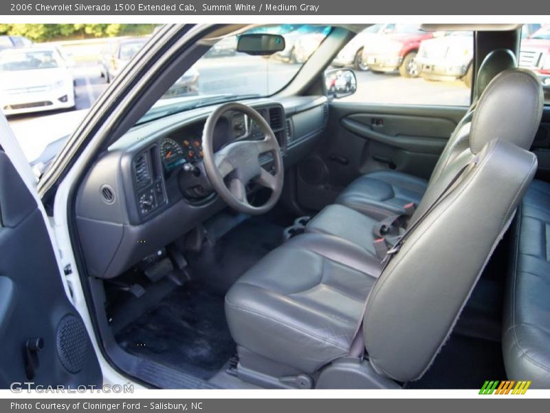 Summit White / Medium Gray 2006 Chevrolet Silverado 1500 Extended Cab