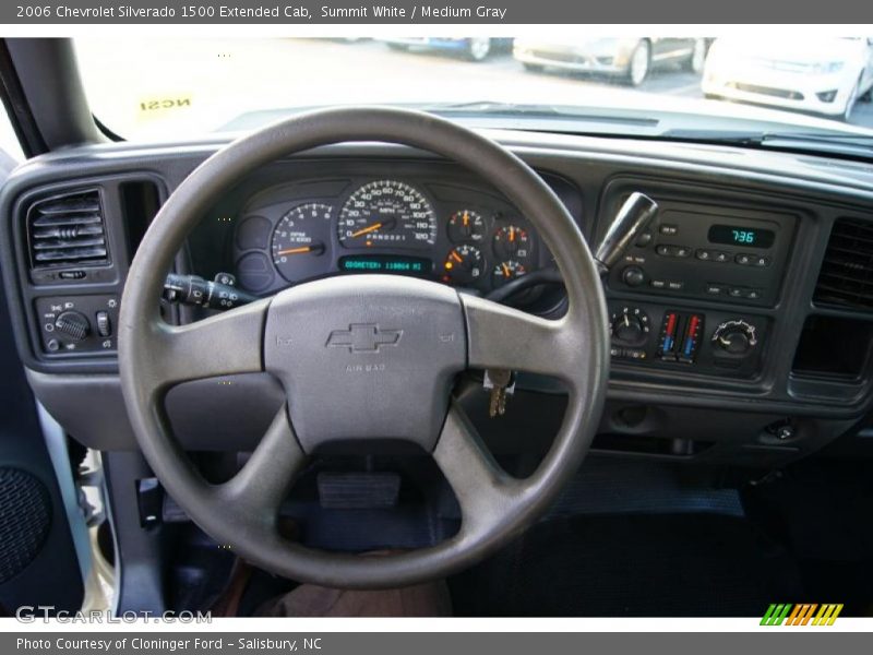 Summit White / Medium Gray 2006 Chevrolet Silverado 1500 Extended Cab