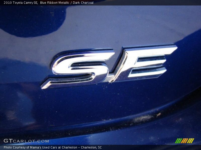 Blue Ribbon Metallic / Dark Charcoal 2010 Toyota Camry SE