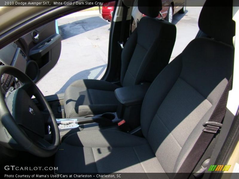 White Gold / Dark Slate Gray 2010 Dodge Avenger SXT